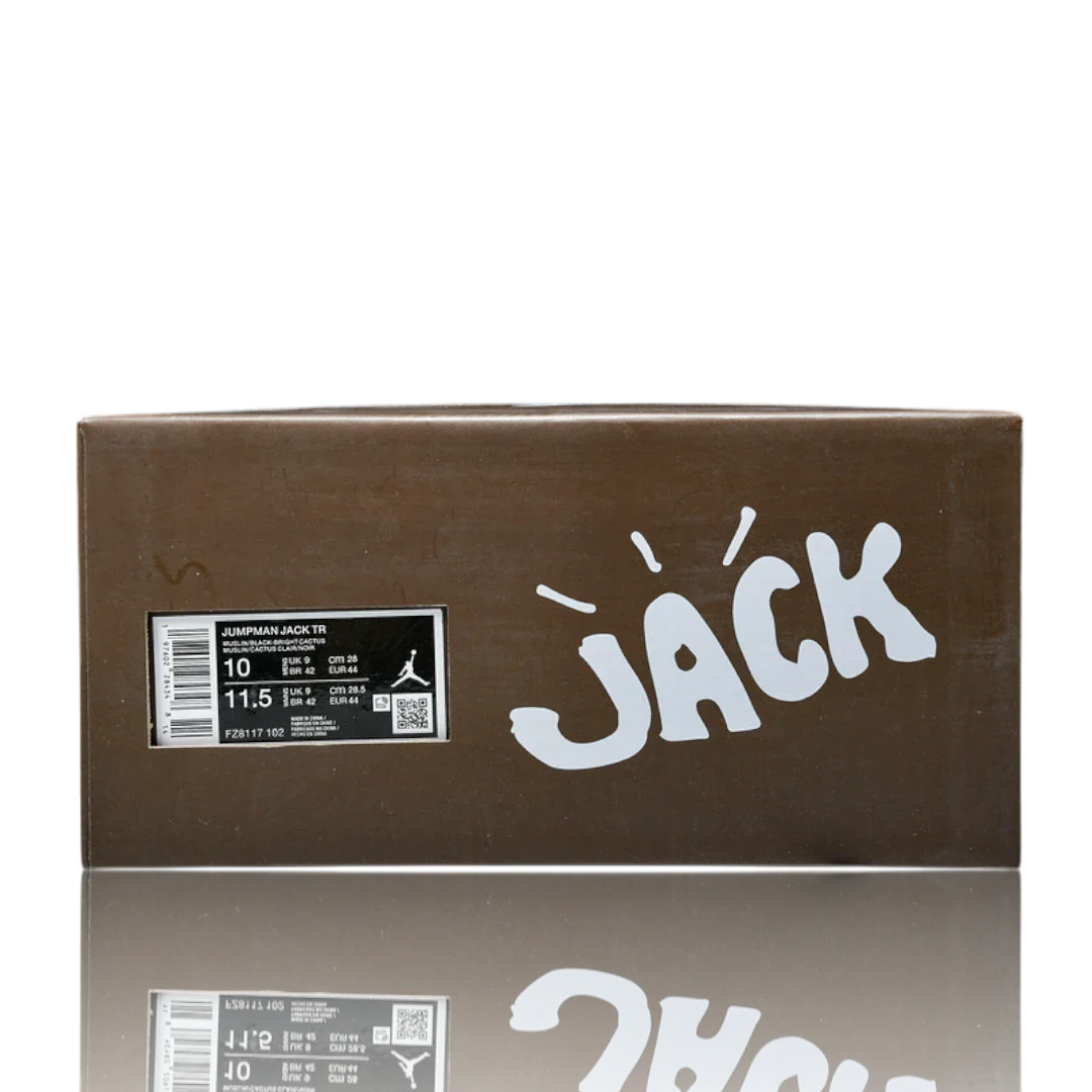 (CLEARANCE) Travis Scott Jumpmn Jack TR 'Bright Cactus'