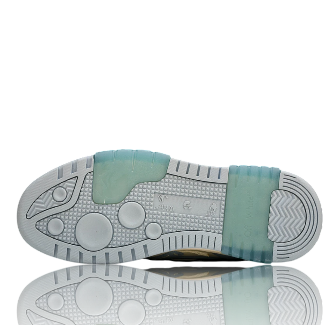 Off-White Out Of Office Low Top - Sartorial Stitch 'White Light Blue'