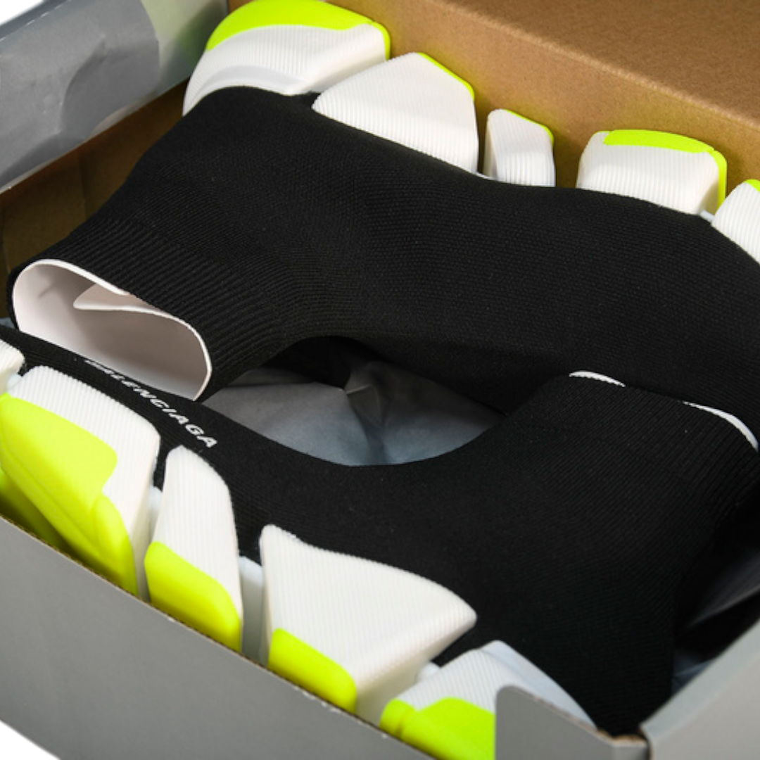Speed 2.0 Trainers 'Black White Green'