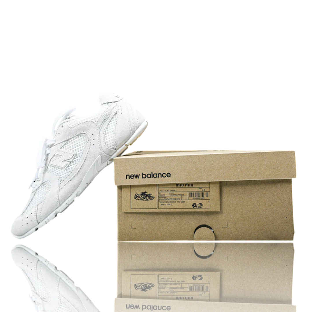 (CLEARANCE) NB 530 SL x  Miu Miu 'White'