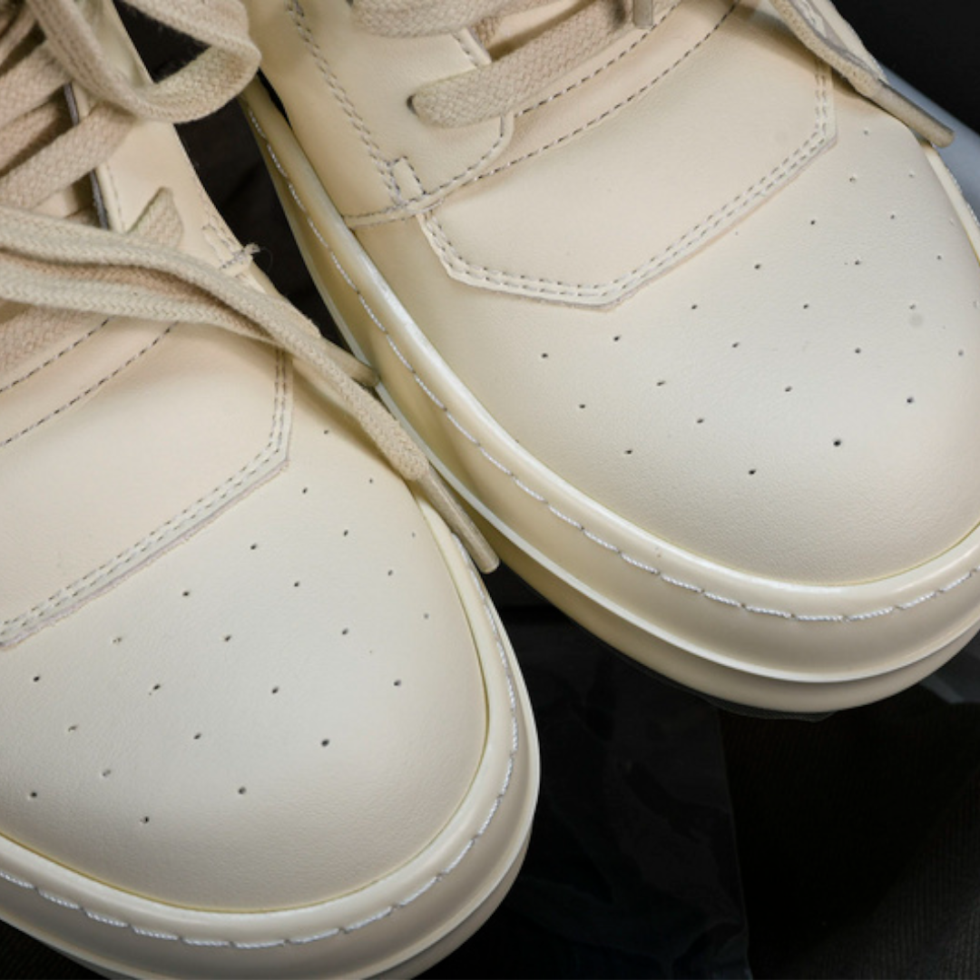 Rick Owens Geobasket 'Milk'