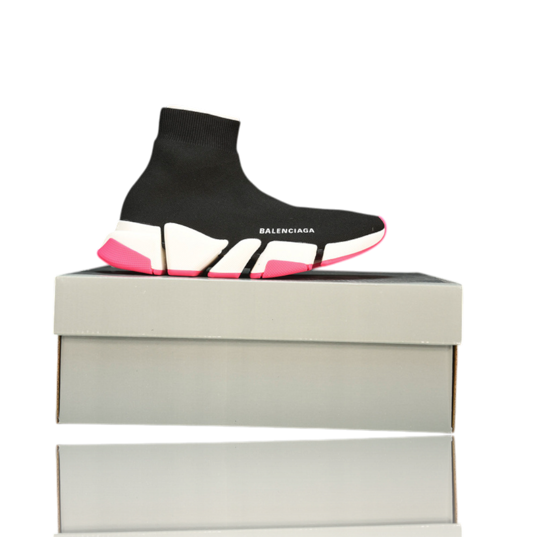 Speed 2.0 Trainers 'Black White Pink'