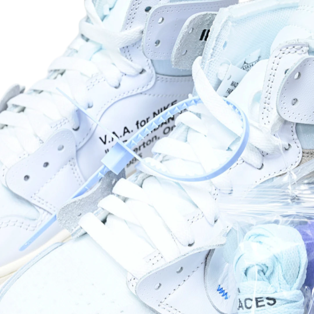 Off-White x AJ1 Retro High 'Alaska'
