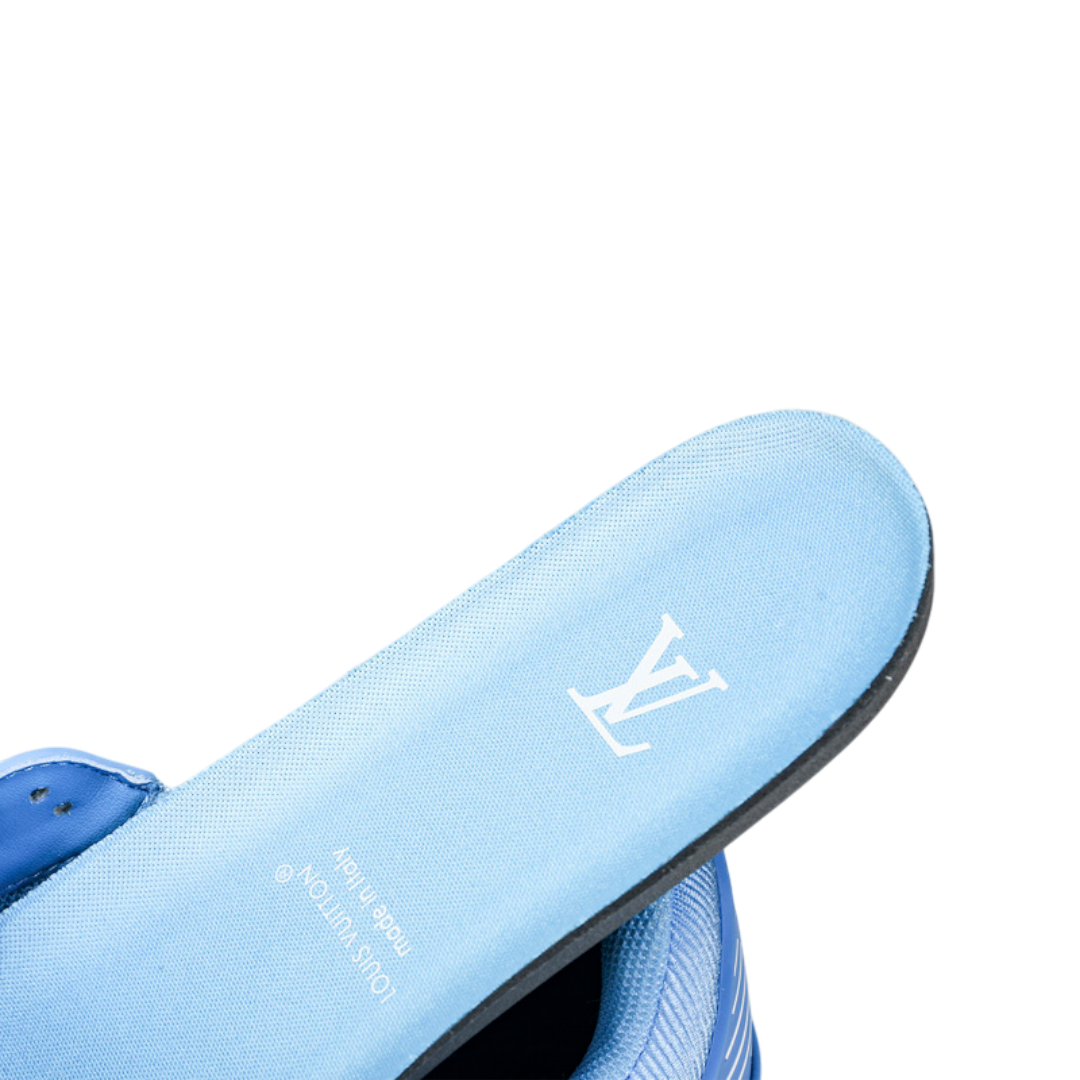 Louis Vuittоп Trainer Low 'Monogram Blue Embossed'
