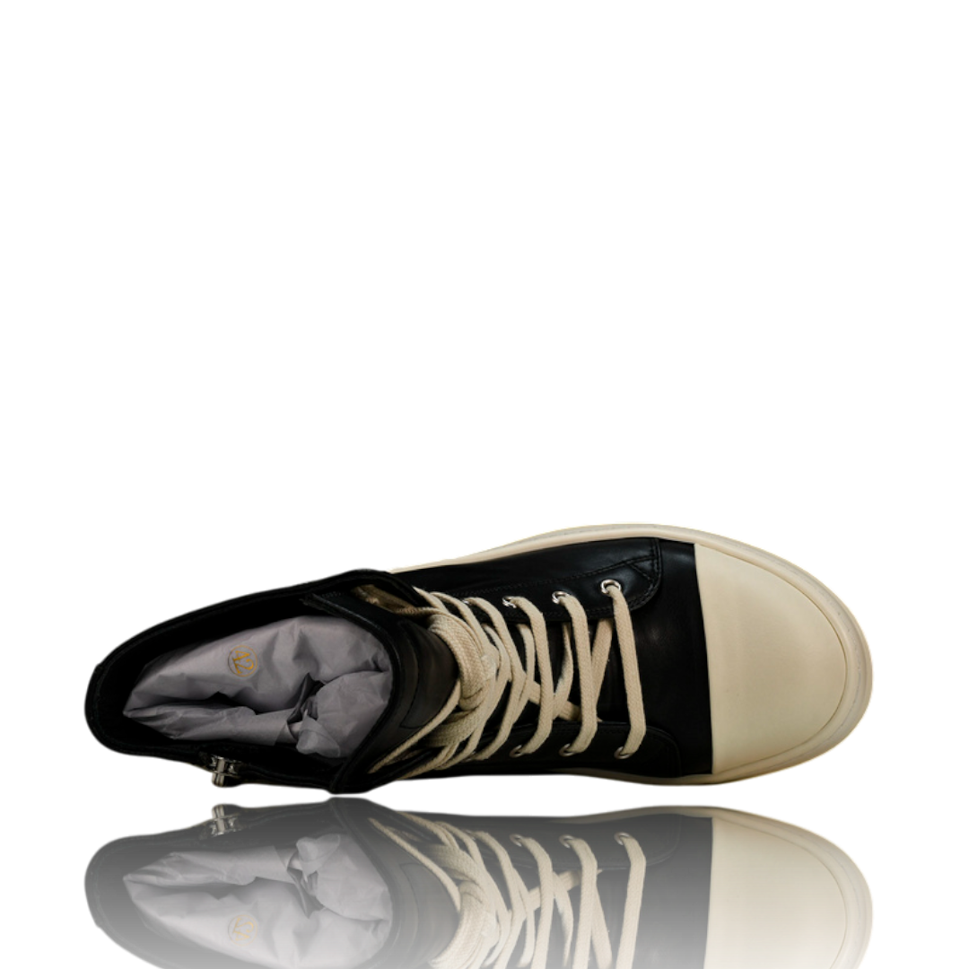 Rick Owens Ramones High EDFU 'Black Milk'