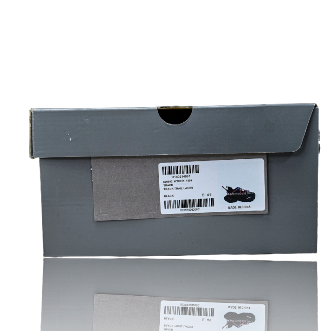 Track Trail Laces 'Black Blue Pink'