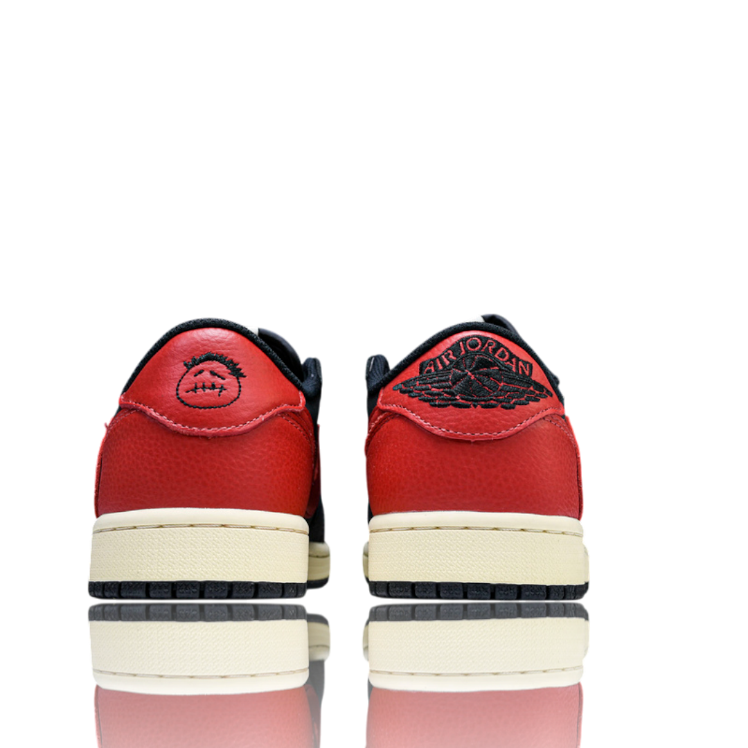 (Unreleased) Travis Scott x AJ1 Retro Low 'Black Red'