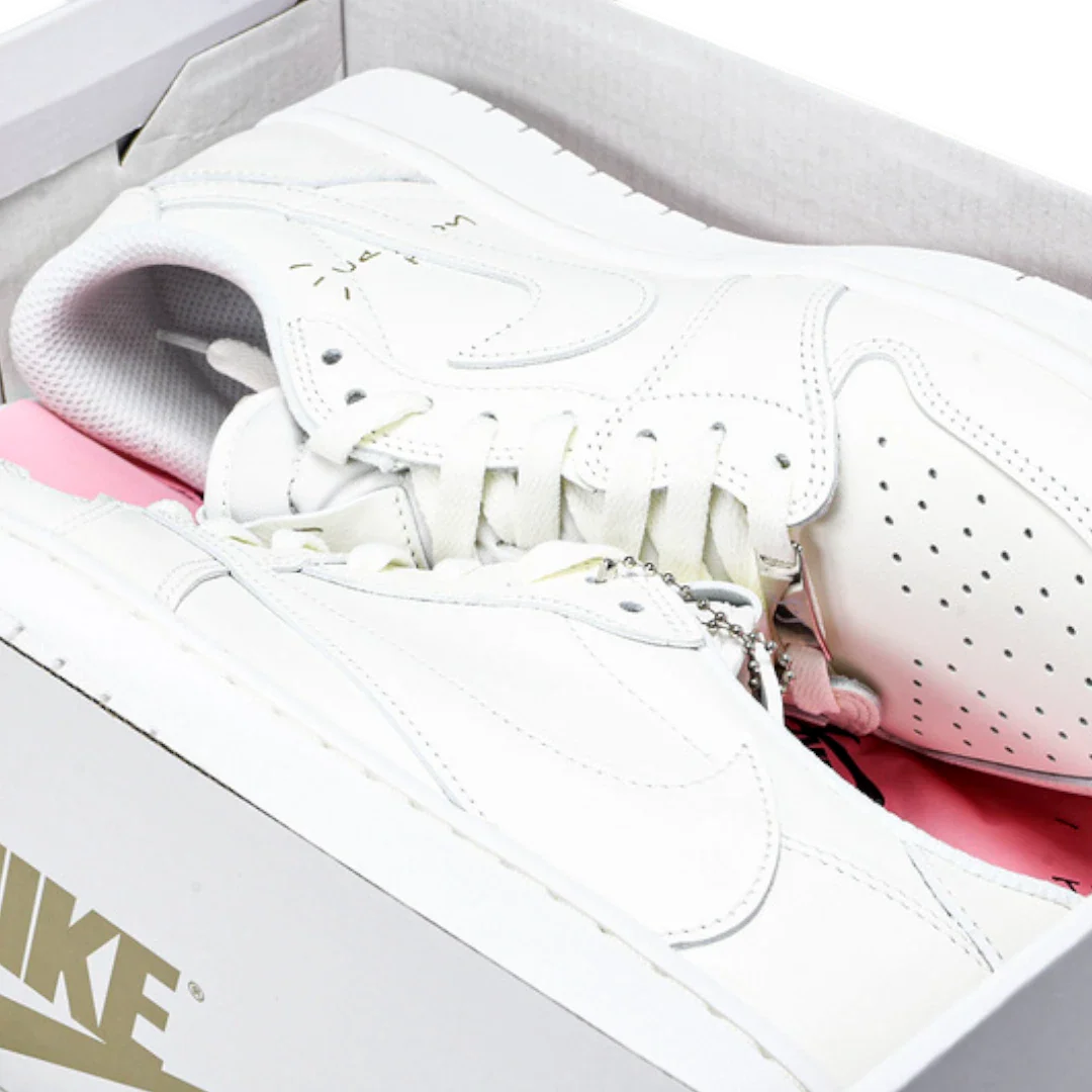 (CLEARANCE) Travis Scott x AJ1 Low OG 'Michael Rubin White Party' Friends & Family