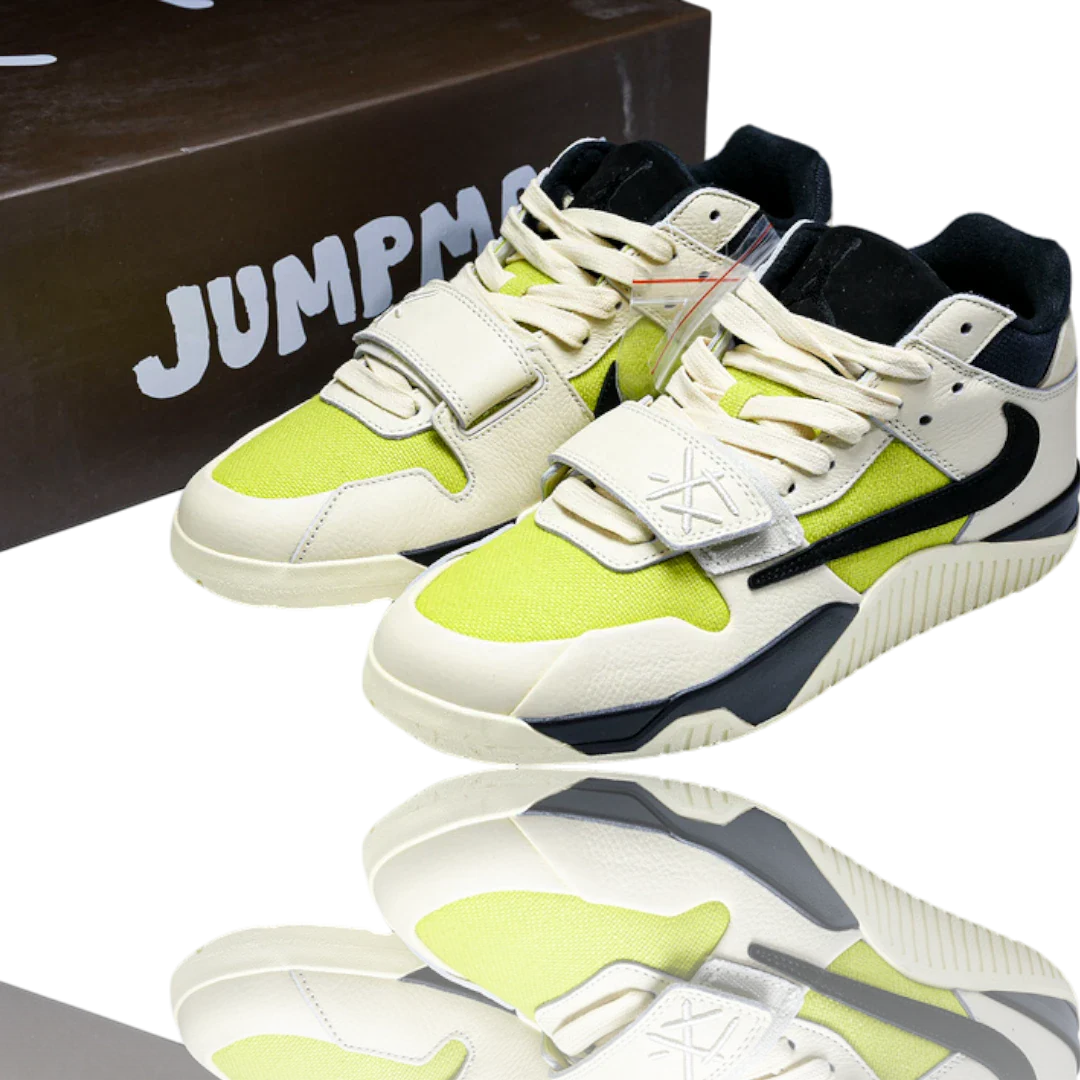 (CLEARANCE) Travis Scott Jumpmn Jack TR 'Bright Cactus'