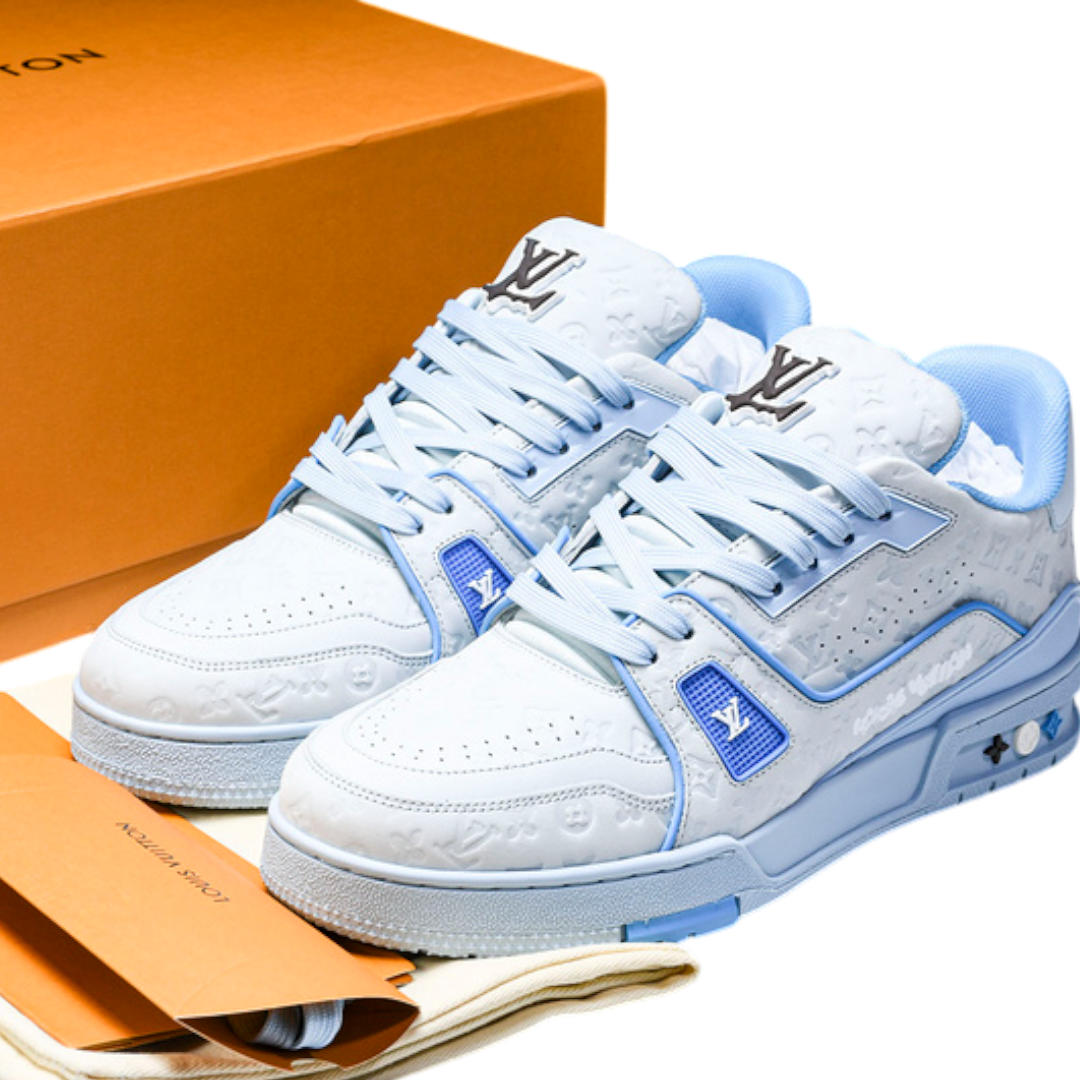 (CLEARANCE) Louis Vuittоп Trainer Low By Tyler, The Creator 'Blue'
