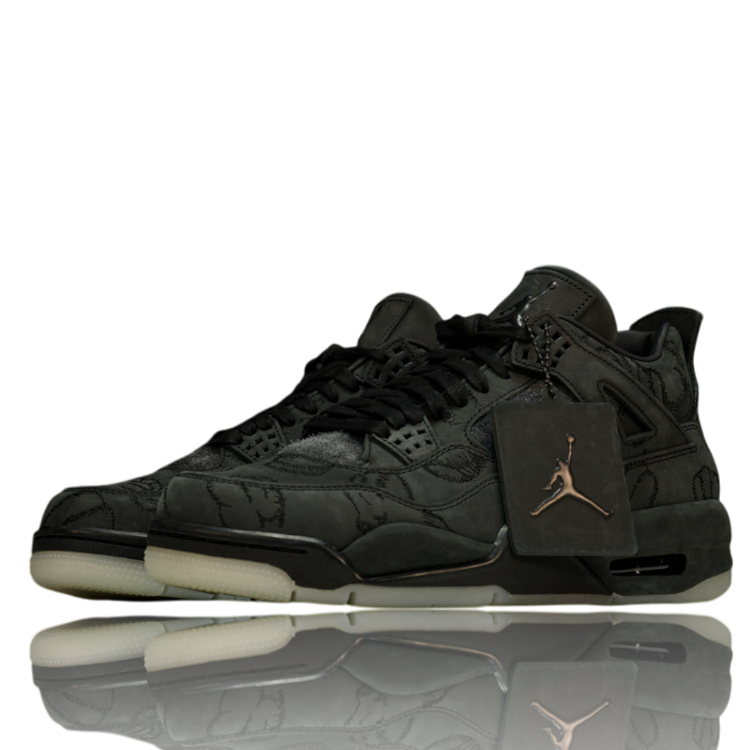 (CLEARANCE) KAWS x AJ4 Retro 'Black'