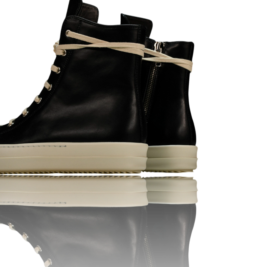 Rick Owens Ramones High EDFU 'Black Milk'