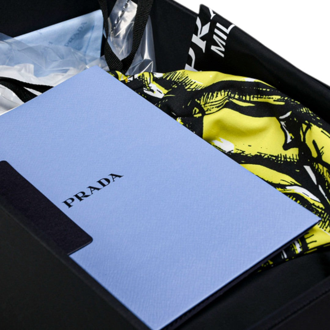 (CLEARANCE) Prada Downtown Sneaker 'Black White'