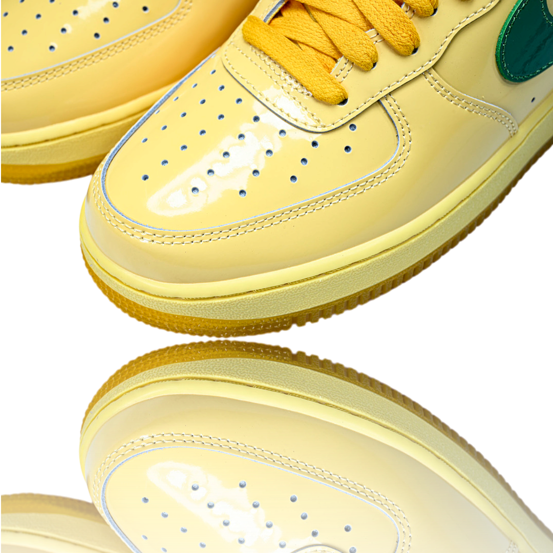AF1 Patent Leather 'Topaz Gold Pine Green'