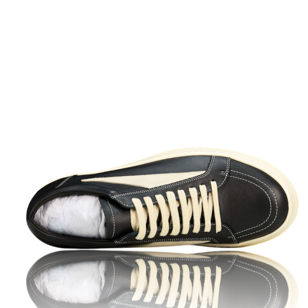 Rick Owens Vintage Sneaks 'Black Milk'