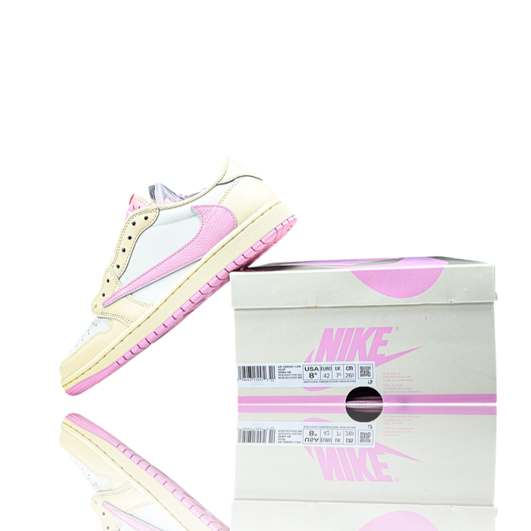 Travis Scott x AJ1 Low OG 'Muslin Shy Pink'