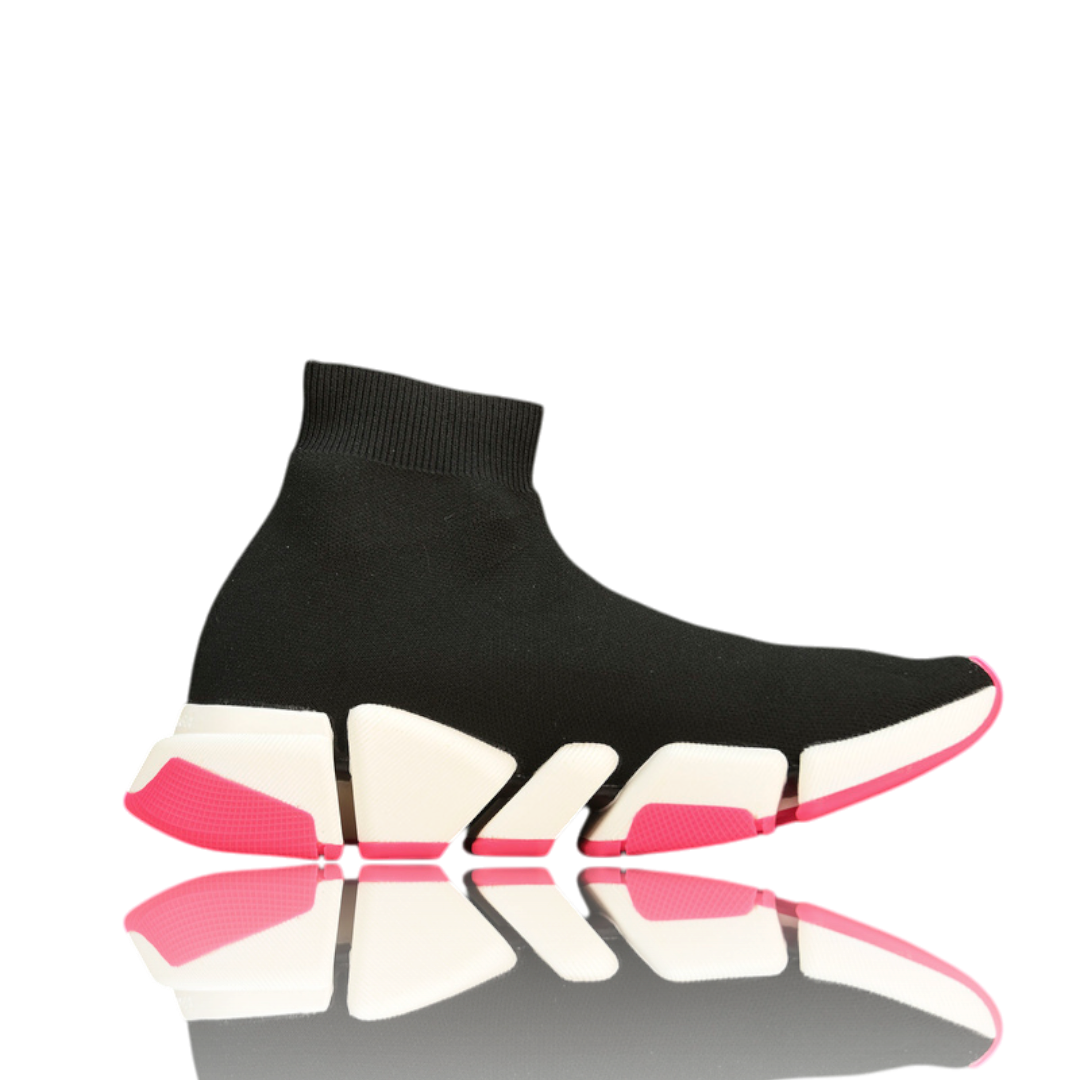 Speed 2.0 Trainers 'Black White Pink'