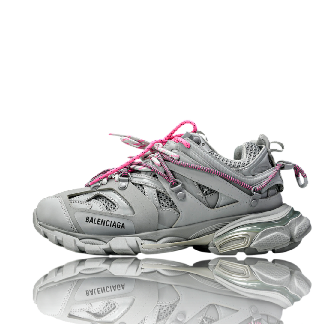 Track Trail Laces 'Grey Pink'