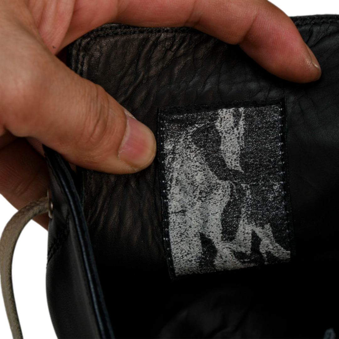 Rick Owens Ramones High EDFU 'Black Milk'
