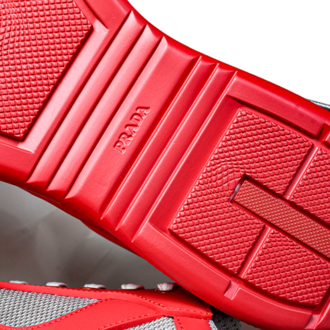 Prada America's Cup Soft Rubber 'Red Grey'