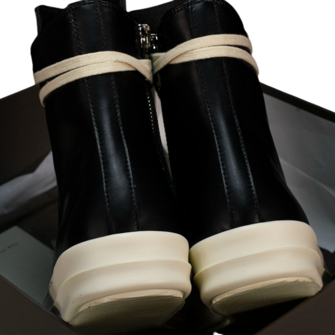 Rick Owens Ramones High EDFU 'Black Milk'