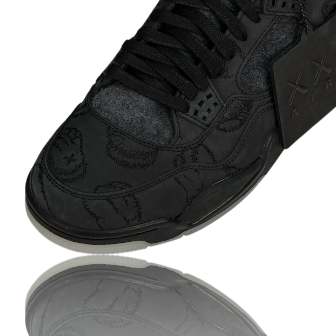 (CLEARANCE) KAWS x AJ4 Retro 'Black'