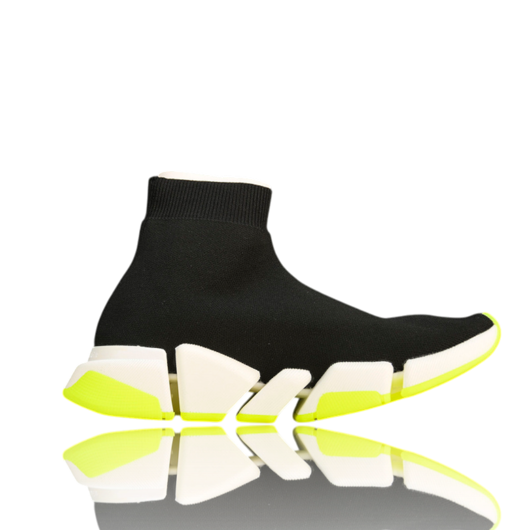 Speed 2.0 Trainers 'Black White Green'