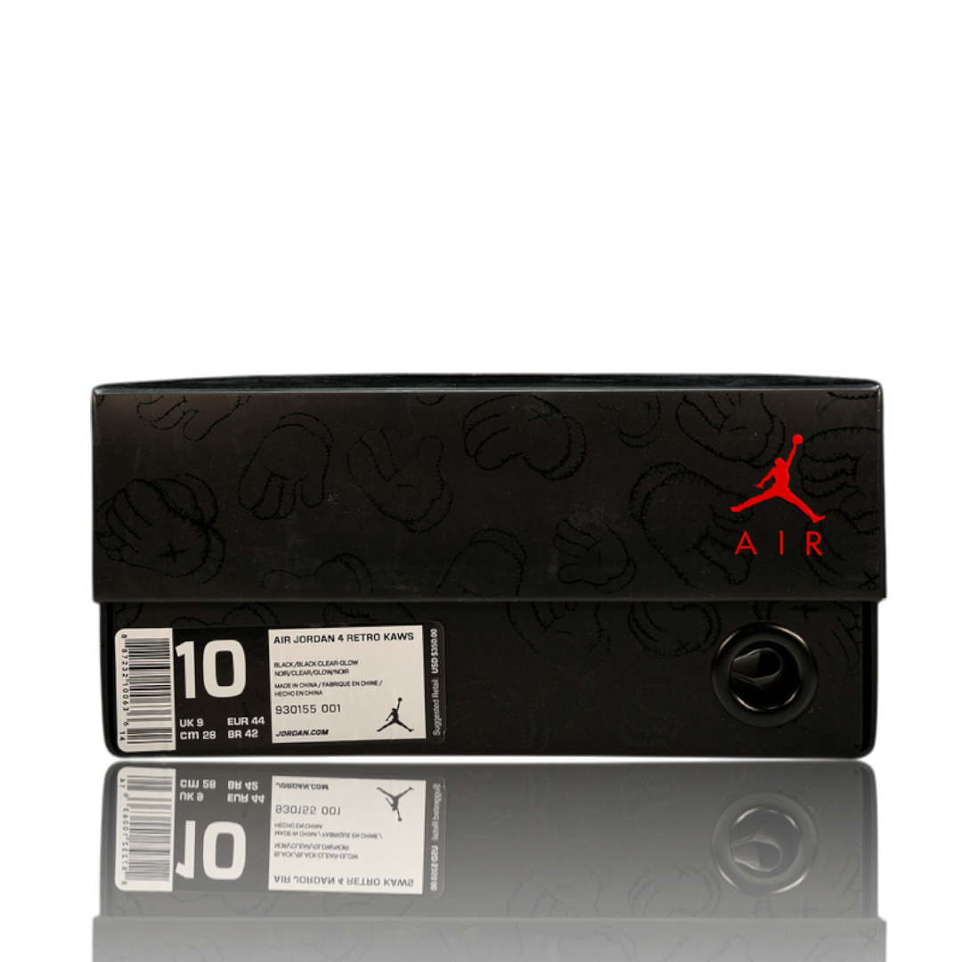 (CLEARANCE) KAWS x AJ4 Retro 'Black'