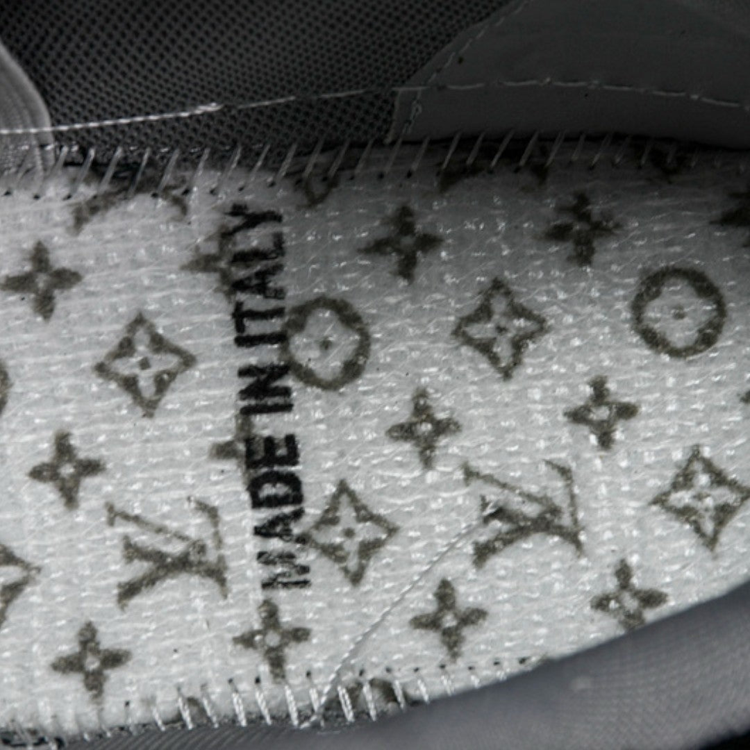 (CLEARANCE) Louis Vuittоп Skate Sneakers by KidSuper 'Black White'