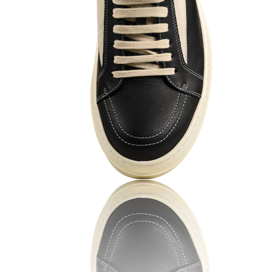 Rick Owens Vintage Sneaks 'Black Milk'