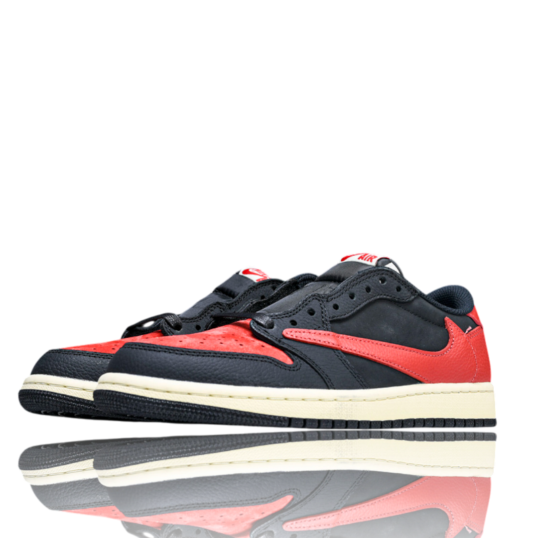 (Unreleased) Travis Scott x AJ1 Retro Low 'Black Red'