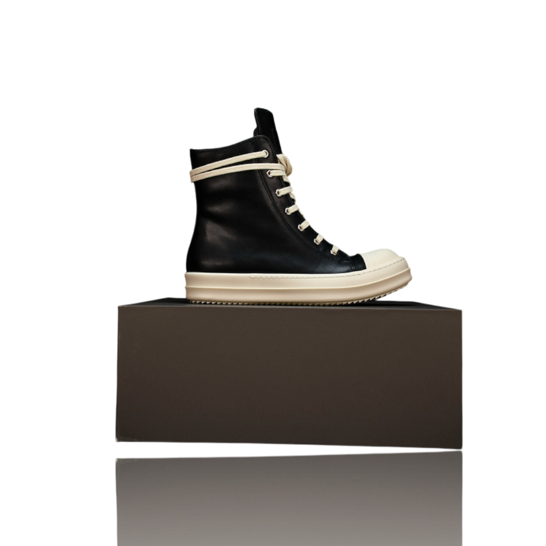 Rick Owens Ramones High EDFU 'Black Milk'