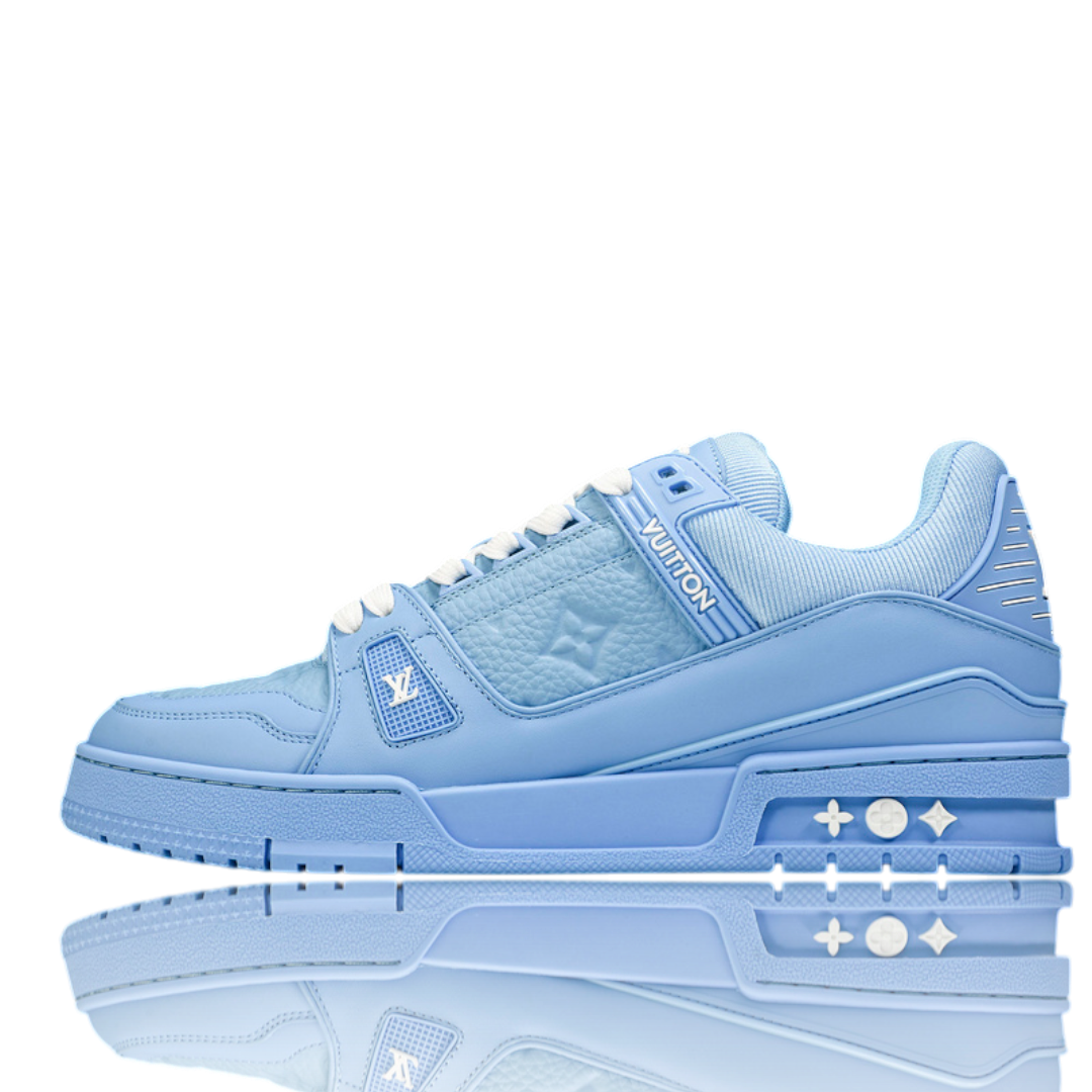 Louis Vuittоп Trainer Low 'Monogram Blue Embossed'
