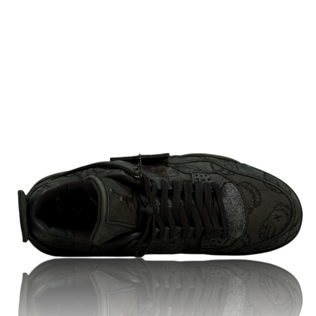 (CLEARANCE) KAWS x AJ4 Retro 'Black'