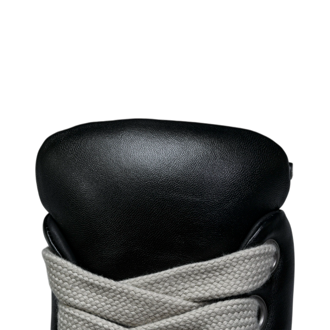 Rick Owens Jumbo Lace Padded Low 'Black Milk'