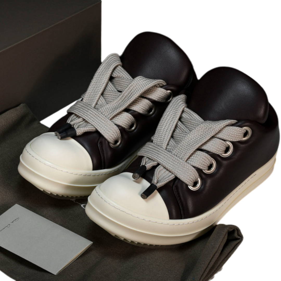 Rick Owens Jumbo Lace Padded Low 'Brown'
