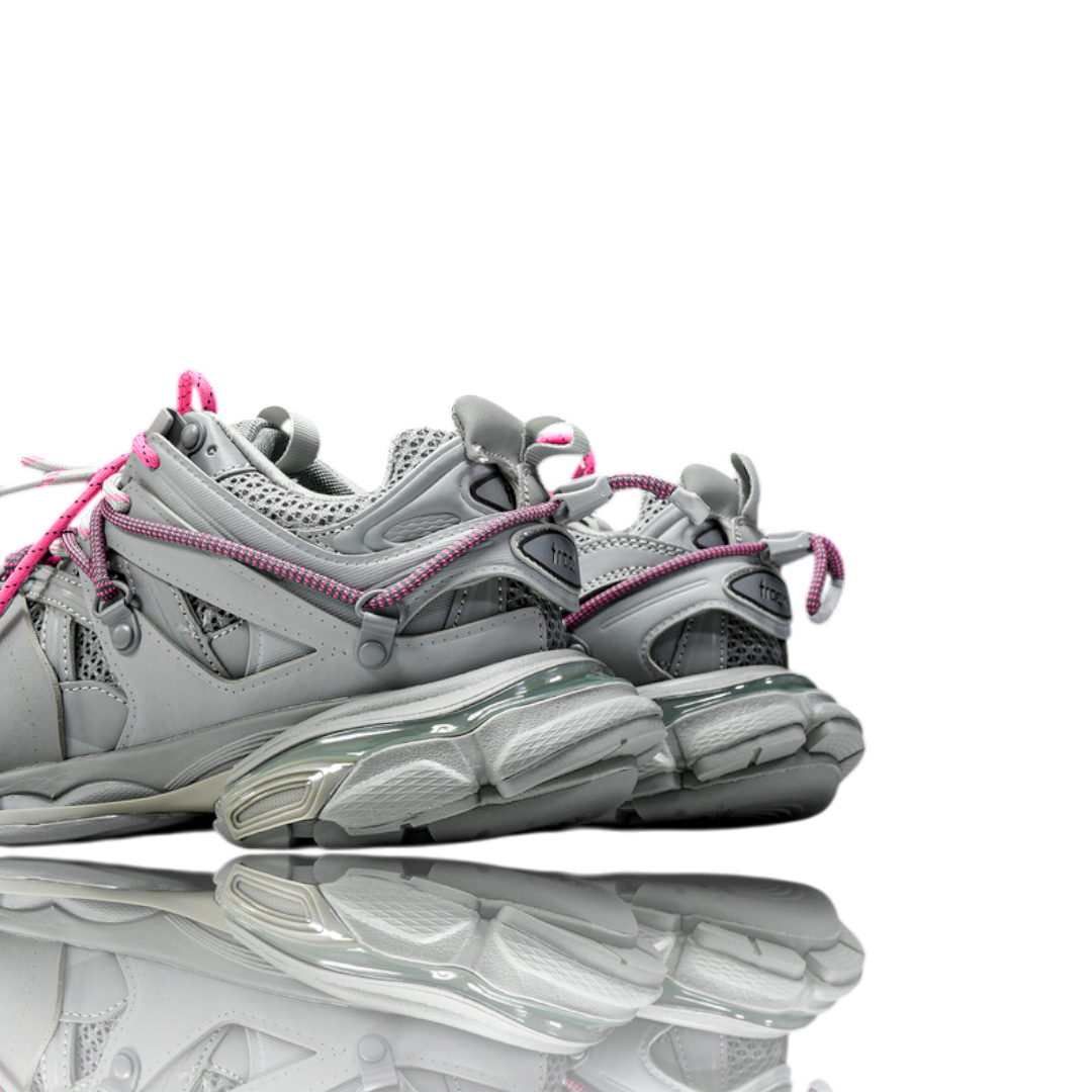 Track Trail Laces 'Grey Pink'