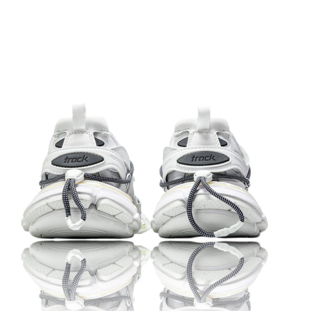 Track Trail Laces 'White Purple'