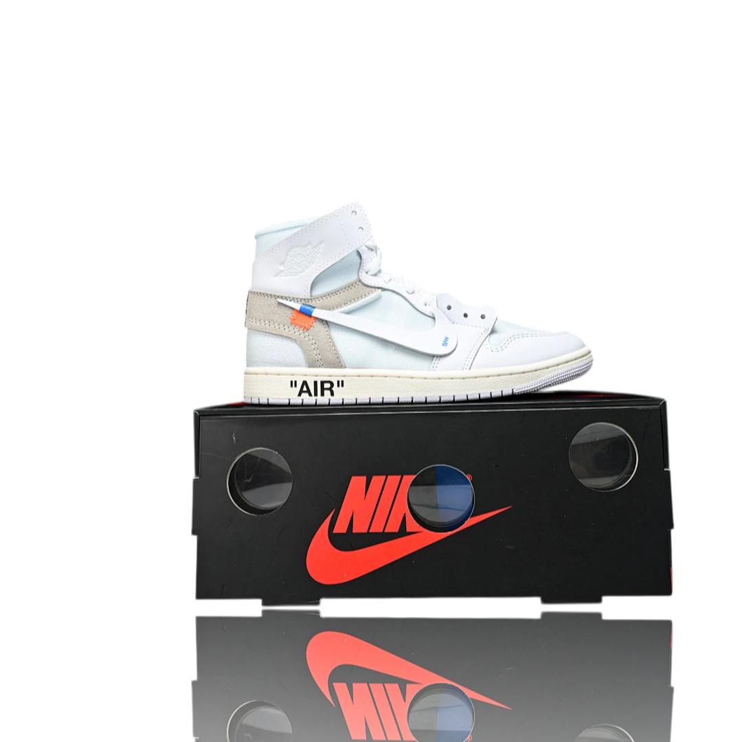 Off-White x AJ1 Retro High 'Alaska'