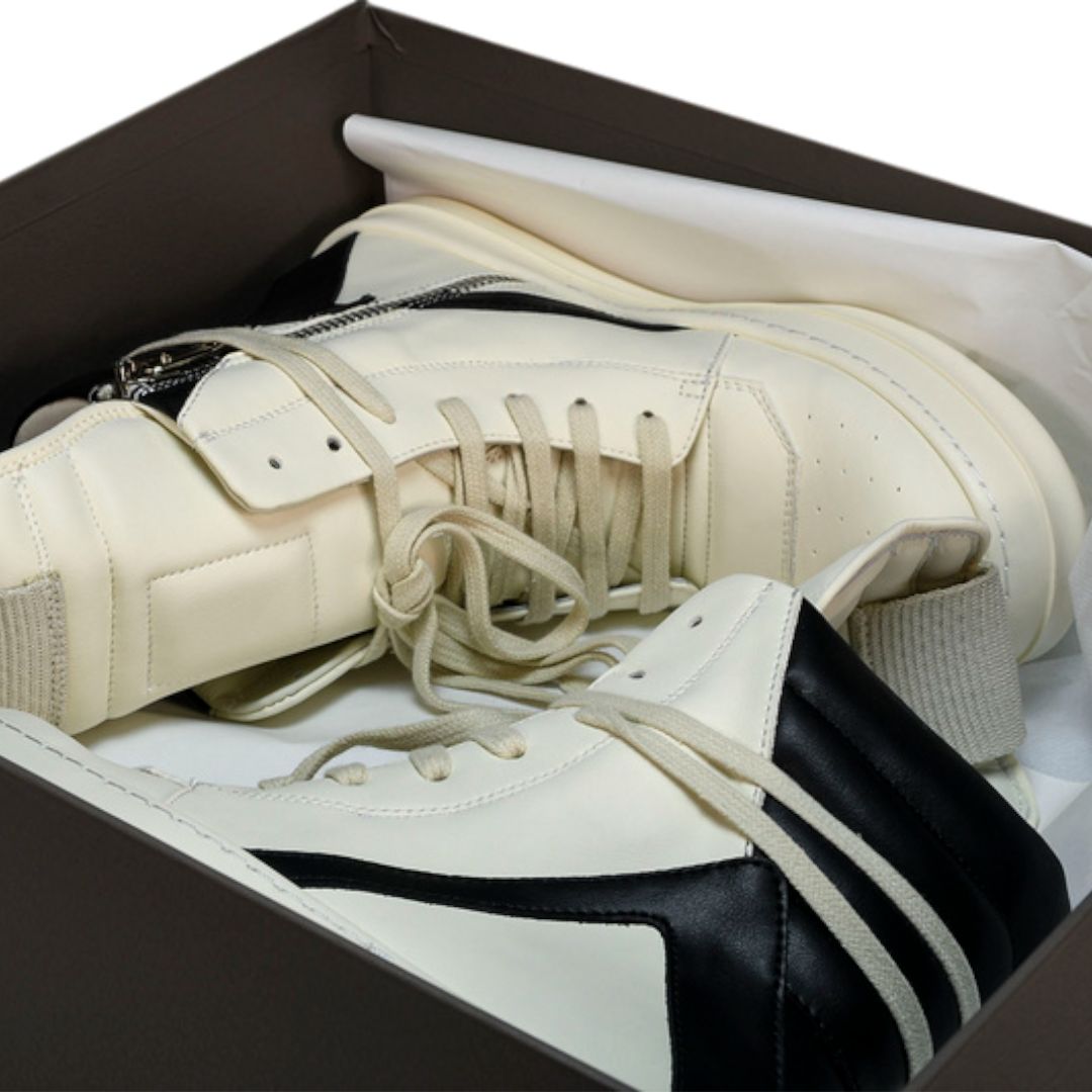 Rick Owens Geobasket 'Milk'