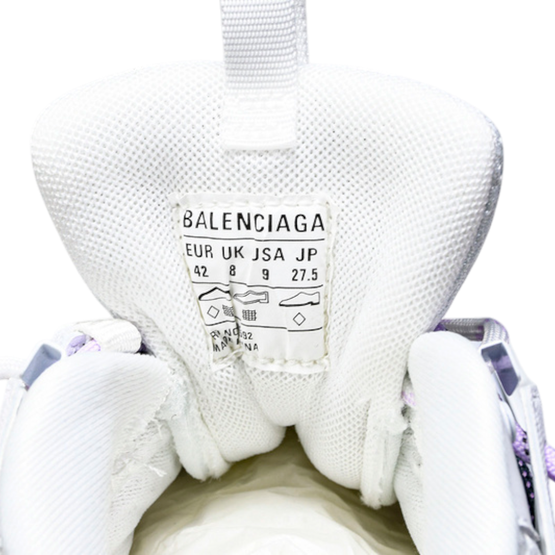 Track Trail Laces 'White Purple'