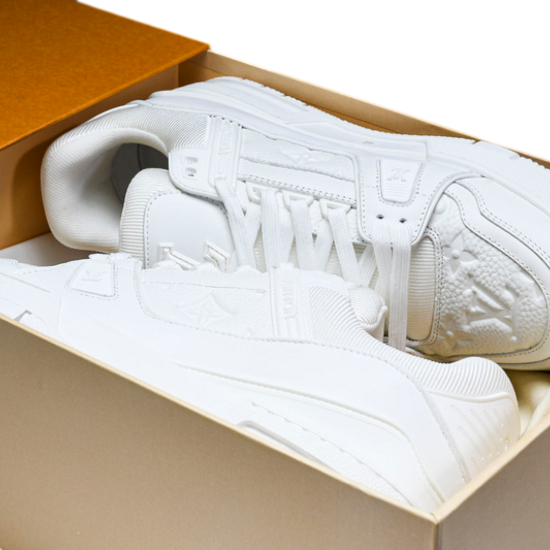 Louis Vuittоп Trainer Low 'White Embossed'