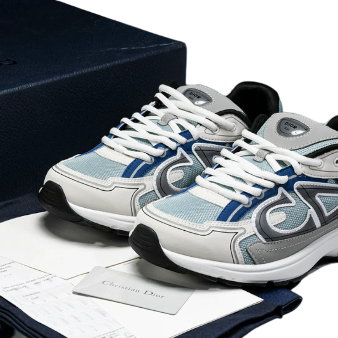 (CLEARANCE) Dlor B30 Reflective 'Blue Grey White'