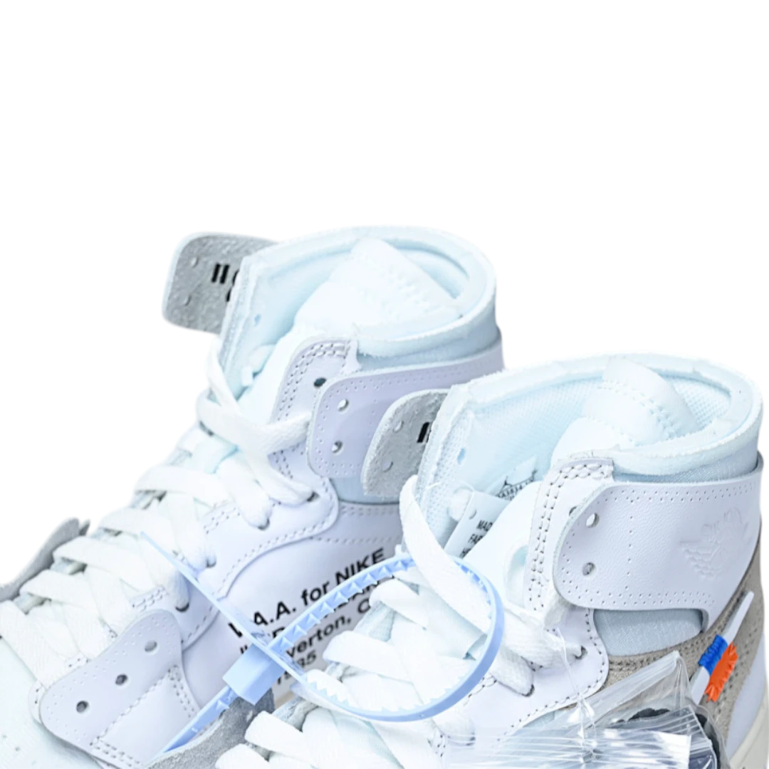 Off-White x AJ1 Retro High 'Alaska'