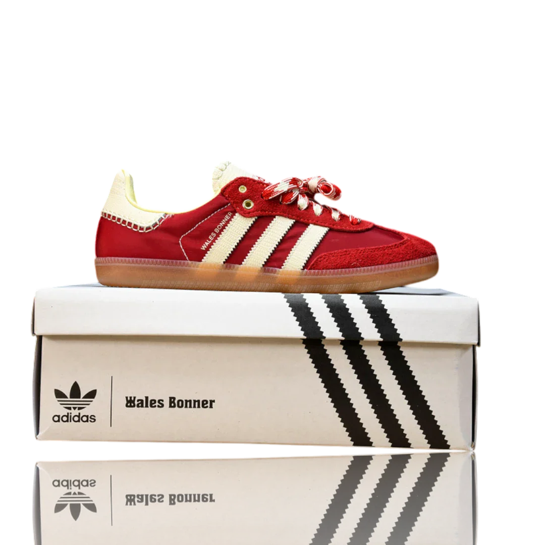 (CLEARANCE) Samba x Wales Bonner 'Red White'