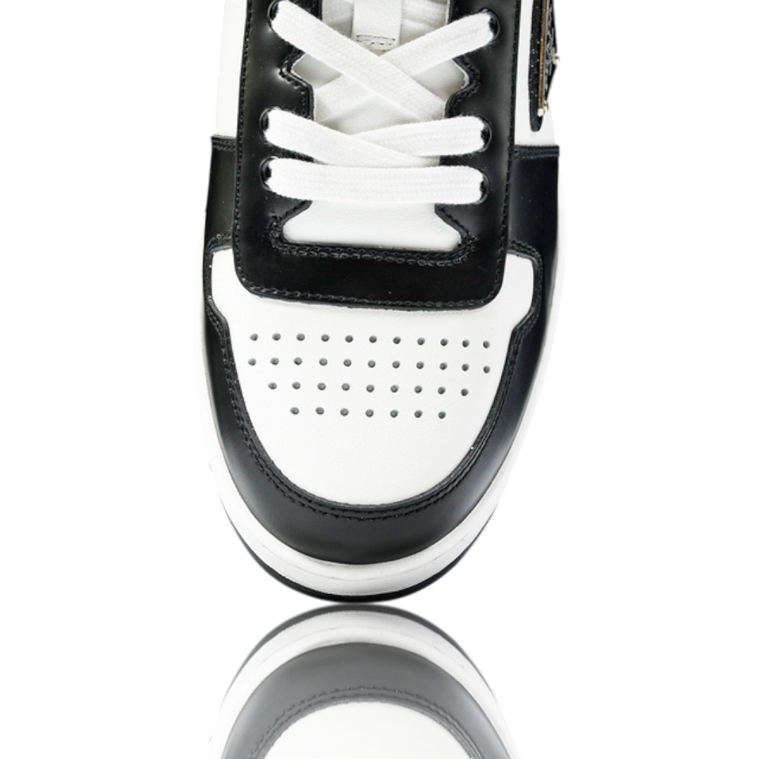 (CLEARANCE) Prada Downtown Sneaker 'Black White'