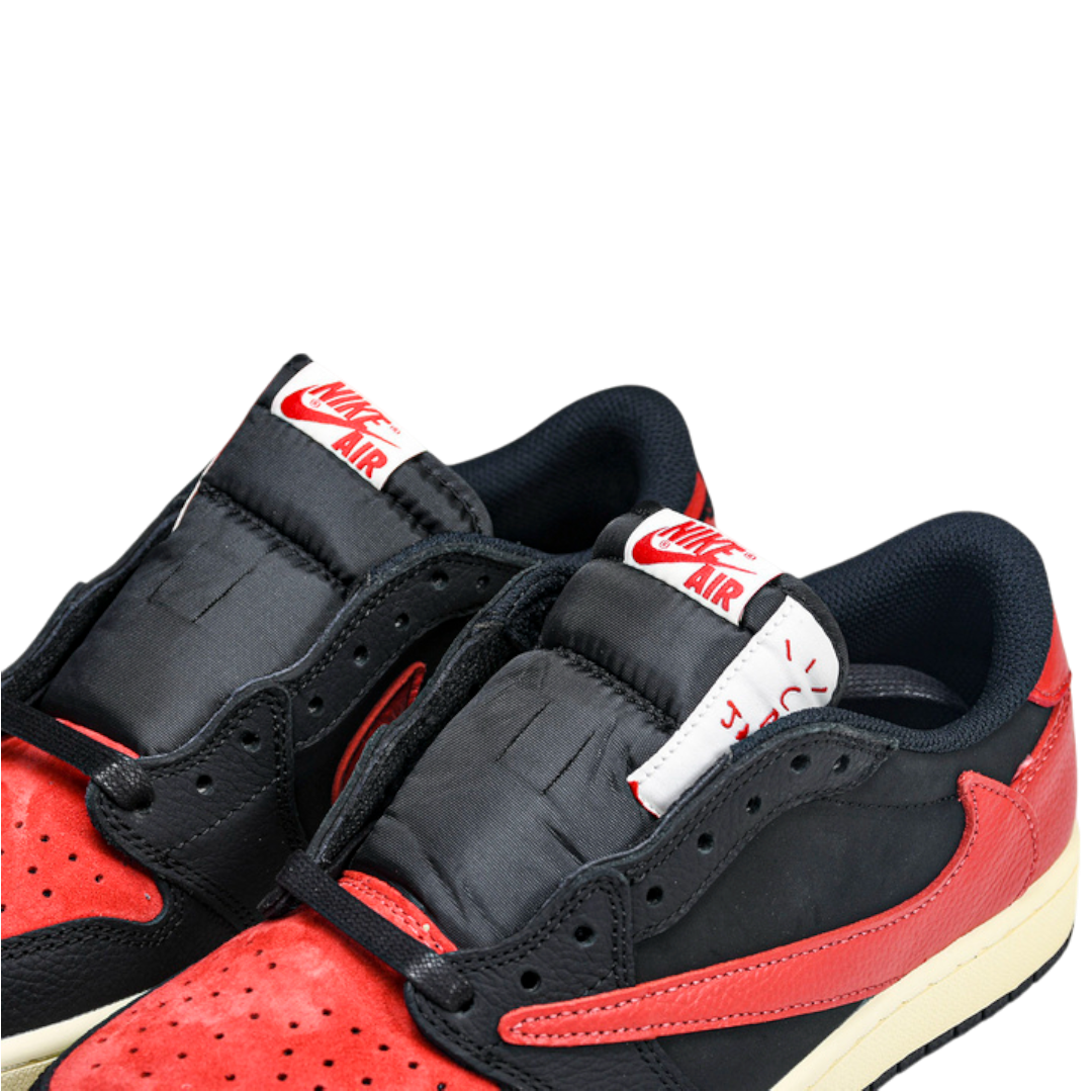 (Unreleased) Travis Scott x AJ1 Retro Low 'Black Red'