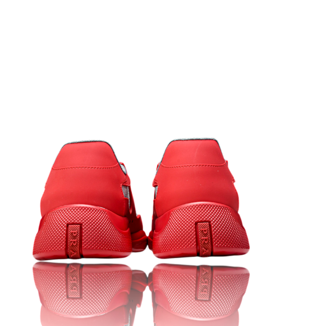 Prada America's Cup Soft Rubber 'Red Grey'