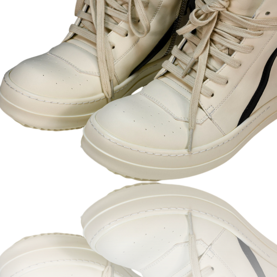 Rick Owens Geobasket 'Milk'