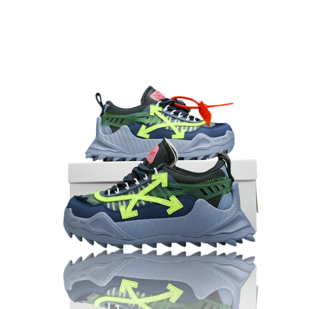 (CLEARANCE) Off-White Odsy-1000 'Blue Green Yellow'